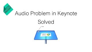 Audio in Keynote | Problem While Recording Slide Show | Quick Solution