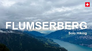 Discovering the Magic of Flumserberg: Solo Hiking in the Swiss Alps. 4K