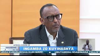 COVID-19: Urukingo ni rwo nkingi ikomeye izatuma ubukungu busubira ku murongo - Perezida KAGAME