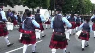 Battlehill Pipe Band Portadown @ The Mini 12th Lurgan 06-07-2012