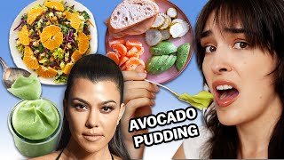 I Tried Kourtney Kardashian's SUPER HEALTHY diet