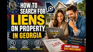 How to search for liens on property in Georgia