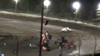 Thrills and spills at Sycamore Speedway in the 2023 race season.