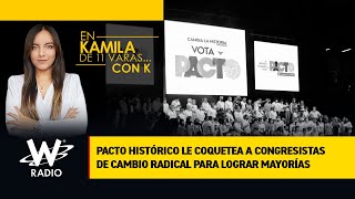 Pacto Histórico le coquetea a congresistas de Cambio Radical para lograr mayorías