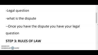 HOW TO SUMMARISE CASES USING THE FIRAC METHOD