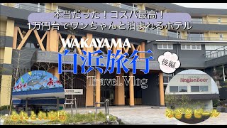 【犬とお出かけ】和歌山一泊旅行　コスパ最高ホテル&おすすめスポット後編