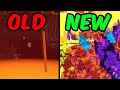 Minecraft: Old nether vs new nether pingu trend #shorts