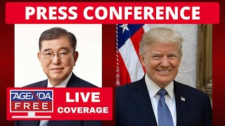 Trump Press Conference With Japanese PM - LIVE Breaking News Coverage