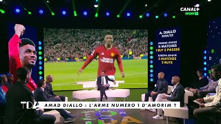 Amad Diallo L' arme Numéro 1 de Ruben Amorim à Manchester, Nabil Djellit pas très sympa sur Antony 😂