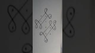 6-2 Dhanurmasam Simple Kolam 🌟👌💥🤩#shortvideo #shorts