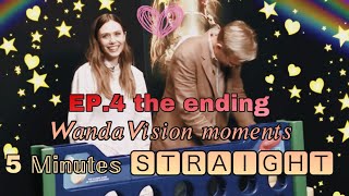 Paul Bettany and Lizzie Olsen | WandaVision moments EP.4 for 5 minutes straight (The Ending)