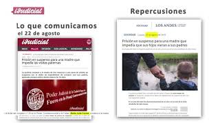 iJudicial en los medios - Prisión en suspenso para madre que impedía visitas paternas (22 y 23/08)