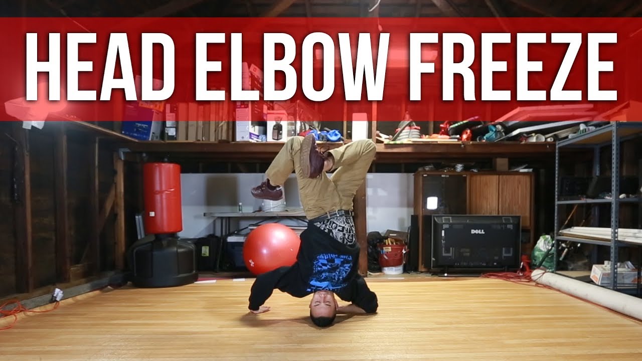 How To Breakdance | Head Elbow Freeze | Freeze Basics - YouTube