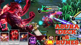 Asura Hero Runes and Cards | Legend Of Ace