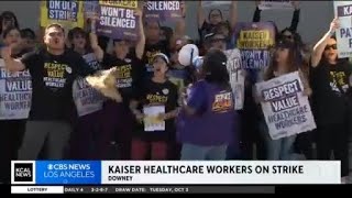 Kaiser Permanente workers start nationwide three-day strike