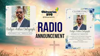 Rodger Dalrymple | Radio Announcement