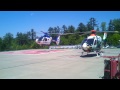 umass lifeflight landing at dhmc