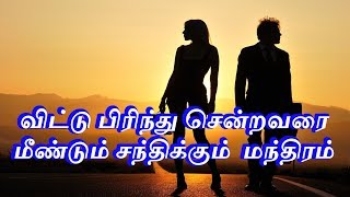 விட்டு பிரிந்து சென்றவரை மீண்டும் சந்திக்கும்  மந்திரம்  - Sattaimuni Nathar - Siththarkal