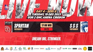 LIVE GOR 2 ARENA GMC-BRImo FSTVLYBA TOURNAMENT WINTER 2023 SPARTAN YOGYAKARTA Vs SSS YOGYAKARTA