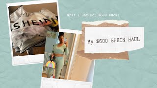 MY $600 SHEIN HAUL