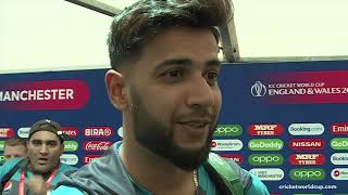 India vs Pakistan Match imad Wasim interview at Manchester #CWC19