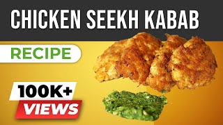 Chicken Seekh Kabab - Keto Recipes Indian Style | BeerBiceps Chicken Recipe