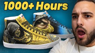 Creating the Most INSANE Custom Sneakers Ever! (w/@jboairbrush)