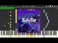 TheFatRat - Fire [Chapter 8] (Synthesia Piano Cover)