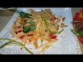 បុកល្ហុង eating papaya​ mukbang asmr eating papaya salad