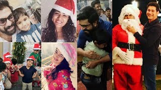 Mahesh Babu, Jr NTR, Ram Charan Allu Arjun families Christmas celebrations 2017 || Merry Christmas