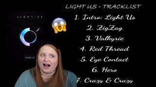 Oneus - Light Us Album Listen [REACTION]