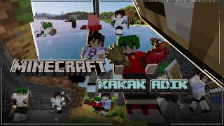 Kakak Adik Main Minecraft, Dicarry Adek di Cave