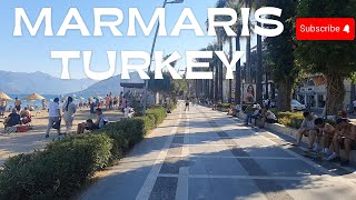 MARMARIS MULGA TURKEY  FULL WALKING TOUR IN 4K