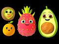 Funky Fruits Baby Sensory: Skidamarink A Dink A Dink + More | Kids Songs and Nursery Rhymes