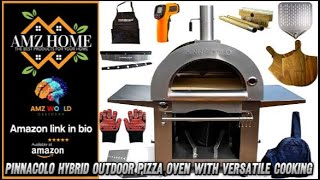 Describing Pinnacolo Hybrid Outdoor Pizza Oven with Versatile Cooking, Amazon