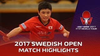 2017 Swedish Open Highlights: Tomokazu Harimoto vs Jens Lundqvist (R32)