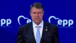 EPP Malta Congress - Klaus Iohannis, President of Romania