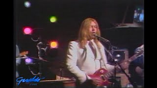 1975.  Two songs by Gregg Allman live on the set of Good Night America