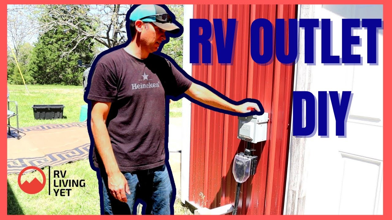 Install An RV Power Outlet / Install RV Outlet At Home / 30 Or 50 Amp ...