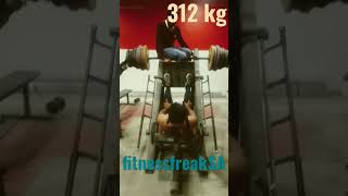 #leg press#312 kg(687.8 pounds)#10 reps#shorts#viral#trending#gym#motivation