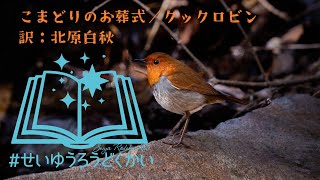 こまどりのお葬式／クックロビン『マザーグース』より【#朗読 #せいゆうろうどくかい図書館/蒼樹里緒】