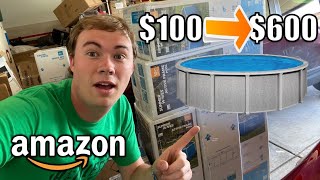 Flipping Pools From Big Lots on Amazon For BIG PROFIT 💰