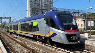 TRENI passeggeri e MERCI di ogni tipo IN TRANSITO ALLA STAZIONE DI RIMINI!