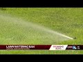Central Iowa officials ban lawn watering to avoid potential 'water crisis'