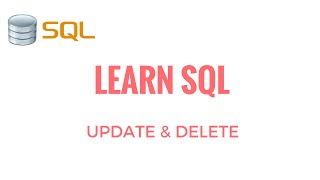 Update and Delete command in SQL (HINDI)