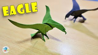 SPECIAL WAY TO MAKE EASY ORIGAMI EAGLE | paper eagle | easy origami eagle