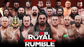 WWE 2K19 - 30 Man Royal Rumble Match!