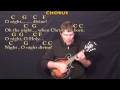 O Holy Night (Christmas) Mandolin Cover Lesson in C with Chords/Lyrics