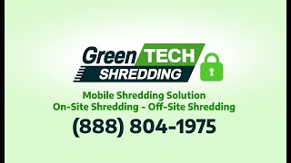 Shred with Confidence Green Tech Shredding - South Florida