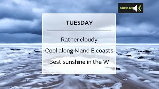 Tuesday Scotland weather forecast 31/08/21